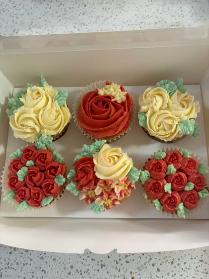 🌸 Sweet Garden Cupcakes 🌸 - Floral Boxes