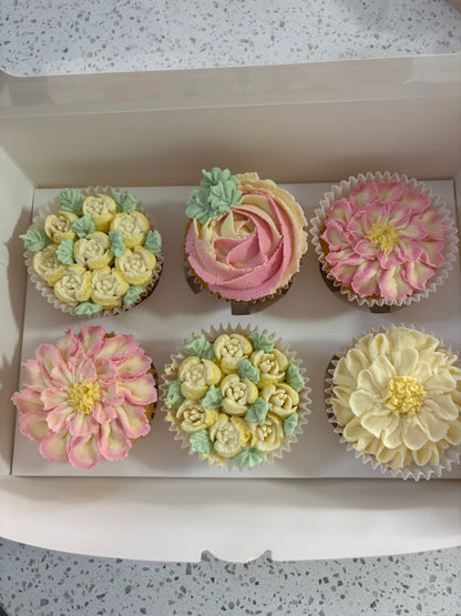 🌸 Sweet Garden Cupcakes 🌸 - Floral Boxes