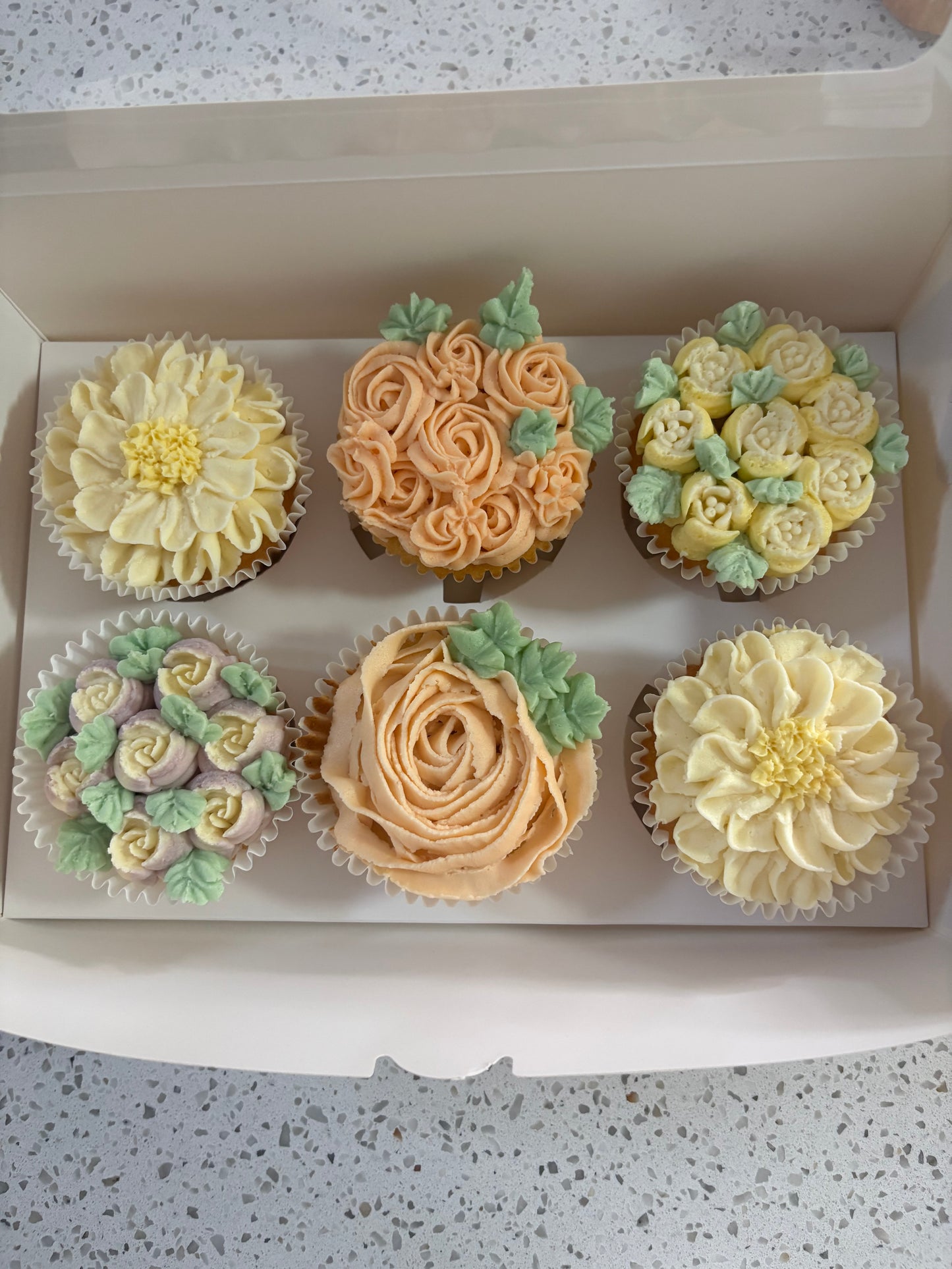🌸 Sweet Garden Cupcakes 🌸 - Floral Boxes